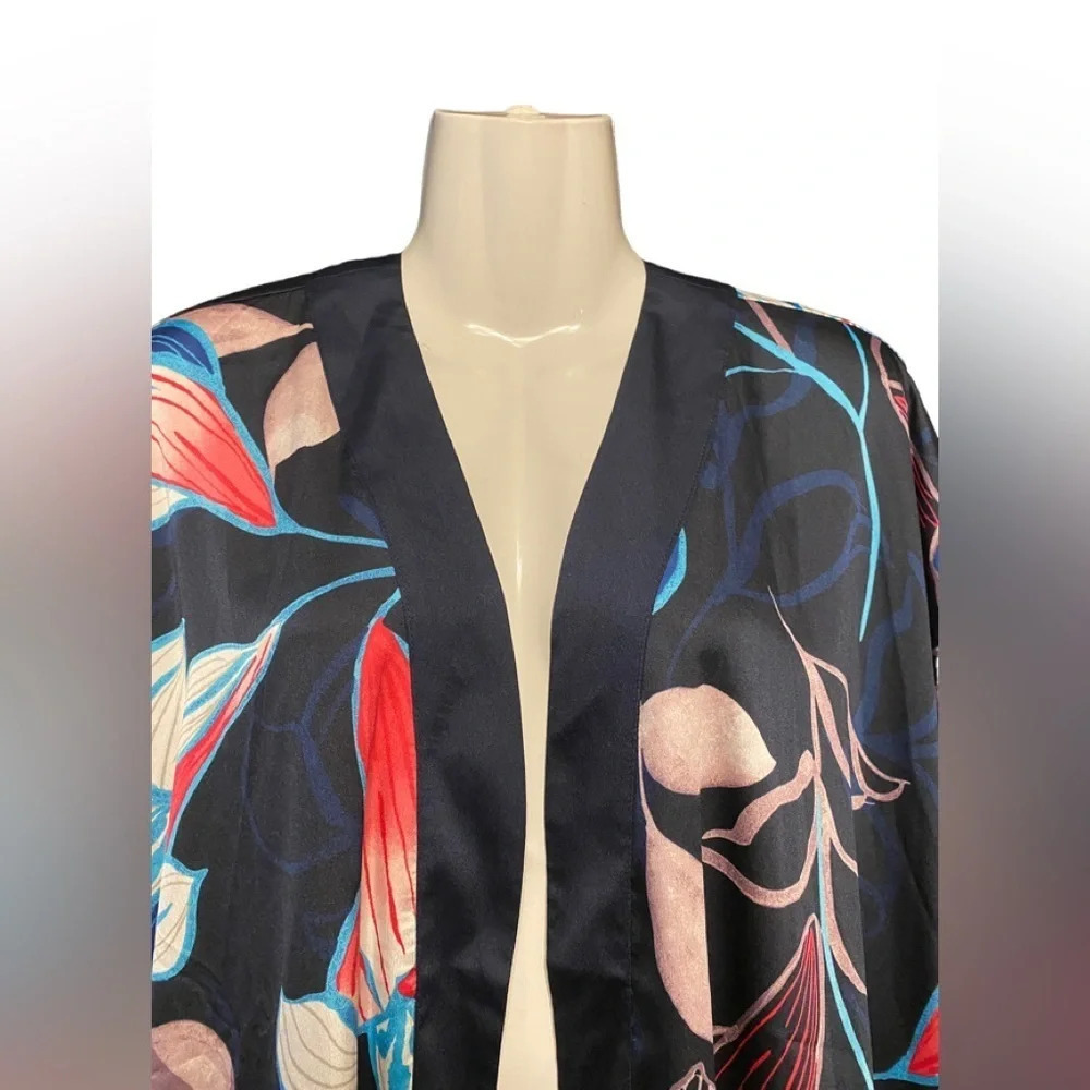 NWT Chico’s Scarf Front Kimono Jacket - Picture 4 of 8